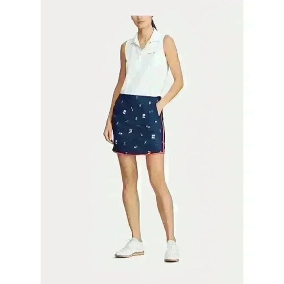 Polo Ralph Lauren Pants - NEW! Polo Ralph Lauren Women's 8 Beach-Print Golf Skort NWT $148